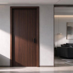 Puerta de roble oscuro KD-S1020