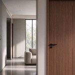 Walnut Solid Wood Door KD-S860