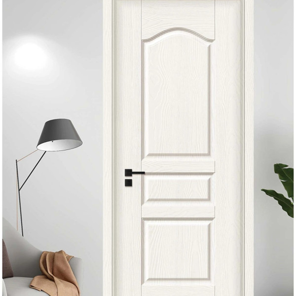 Porte Moulée Blanc Chaud Embossé QC-6004