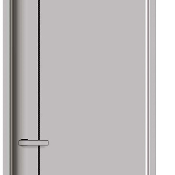 Puerta Moldeada Gris Luna Clara QC-102